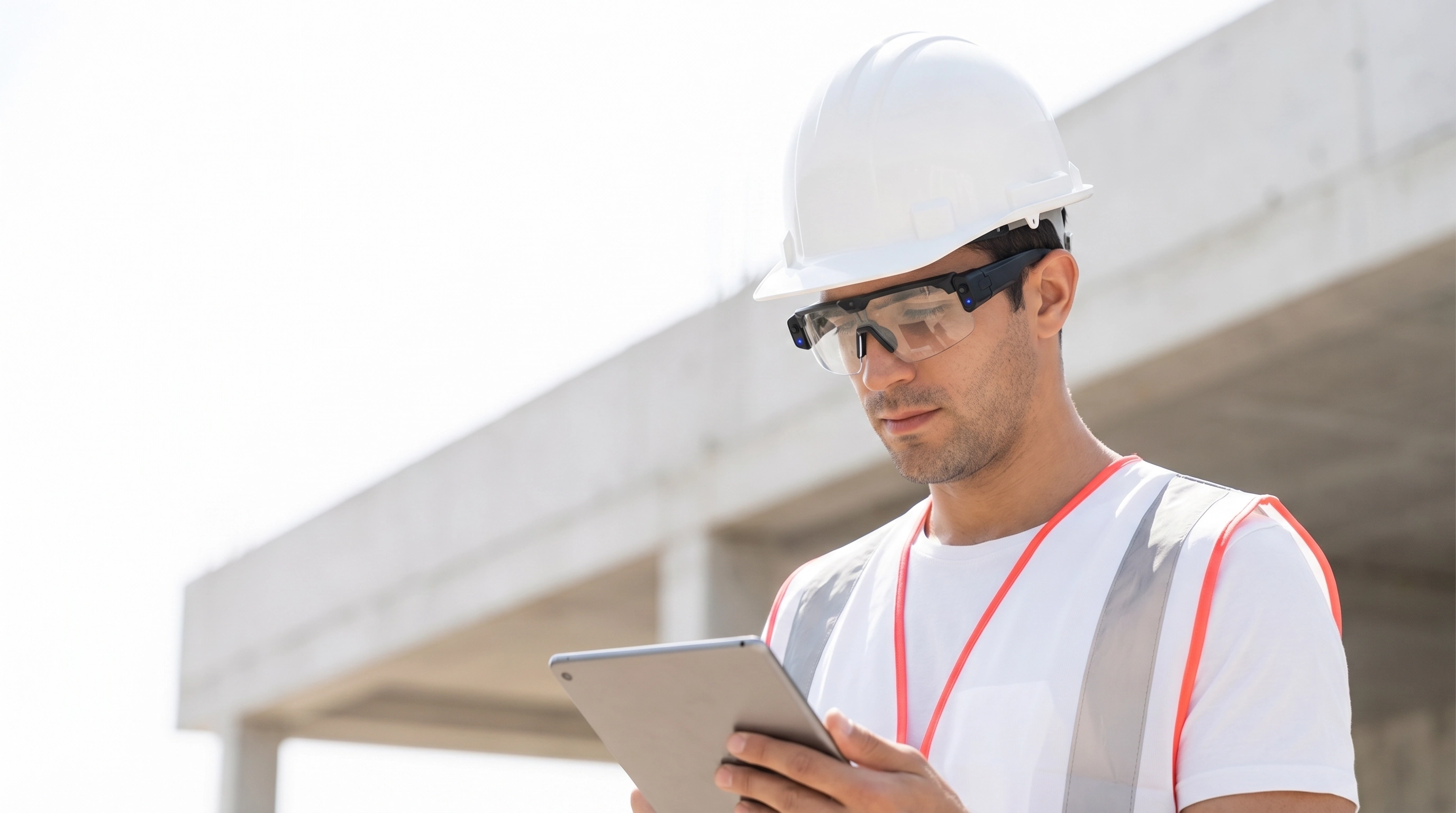 Construction worker on site
